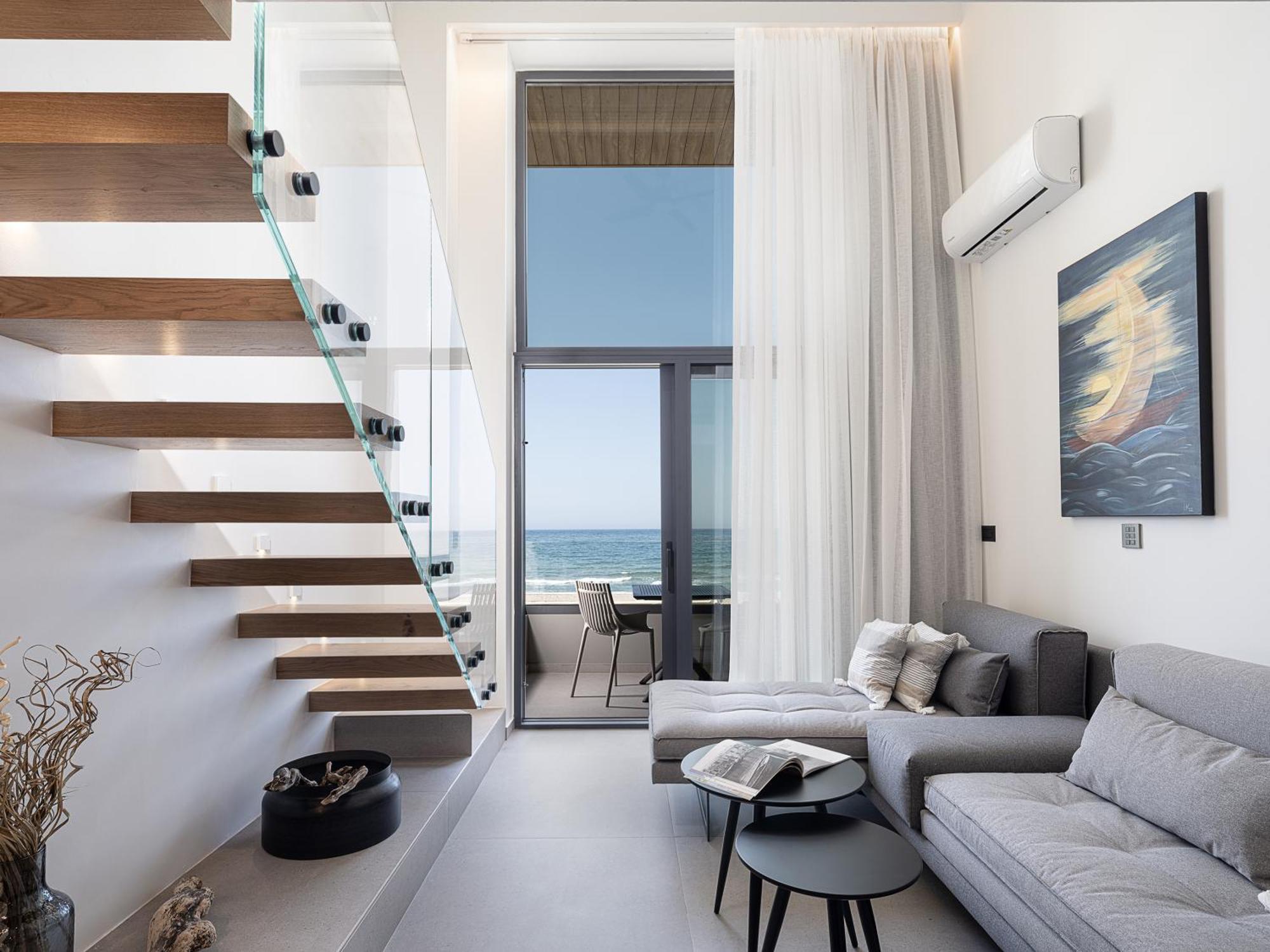 Calla Luxury Seafront Suites 罗希姆诺 外观 照片