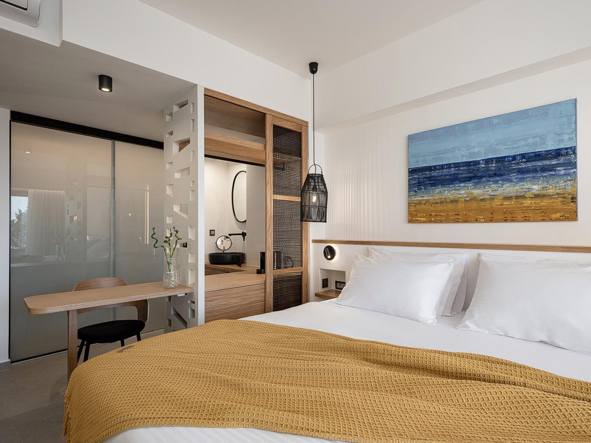 Calla Luxury Seafront Suites 罗希姆诺 外观 照片